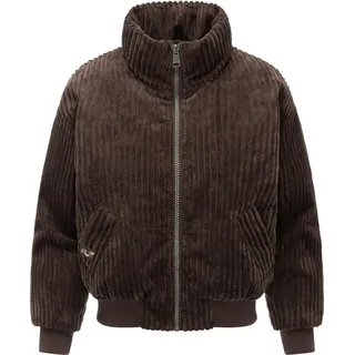 Ragwear Cordjacke Tillie Cordy Y Warme Damen Kordjacke mit Stehkragen braun L (40)