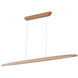 LED-Hängeleuchte an Schnur LED/22W/230V 4000K 130 cm Buche/Massivholz - Braun