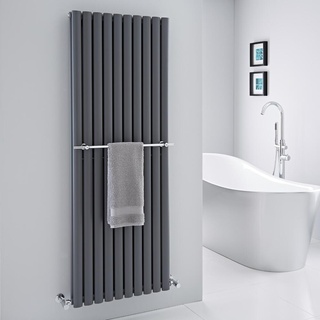 Handtuchstange für Vertikale 590mm Revive und Delta Design Heizkörper, von Hudson Reed