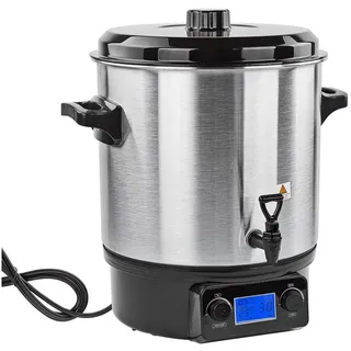 DEMA Einkochtopf DEA2000DX 27 l Hellgrau