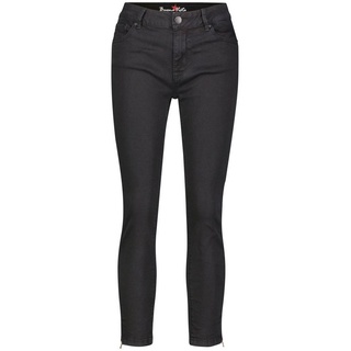 Buena Vista 5-Pocket-Jeans Damen Jeans ITALY V 7/8 Länge Slim Fit (1-tlg) schwarz XS