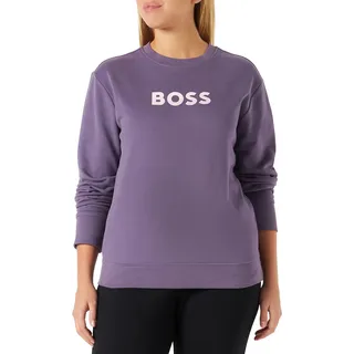 BOSS Damen C_elaboss_6 Sweatshirt, Medium Purple, XL EU - XL