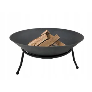 Feuerschale Feuerstelle Gestell Rost Garten Terrasse Lagerfeuer Gusseisen 60 cm