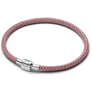 Pandora Kordel-Armband Rosafarben 594530C01 Größe 19 cm