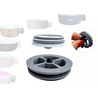 Clip-On-Rückschlagventil für den A-Anschluss, kompatibel mit Bestway Lay Z Spa SaluSpa Coleman, langlebig und hitzebeständig, repariert Whirlpool-Wasseraustritt