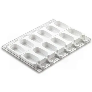Silikomart - Eis- und Kuchen am Stiel Formen, 12 Portionen à 90 ml, Eis am Stiel herstellen