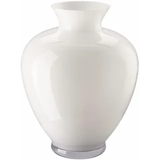 Gianna,White - Glass,Vase 36 cm