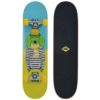 Donic Schildkröt Kicker 31 Skateboard Blau/Gelb