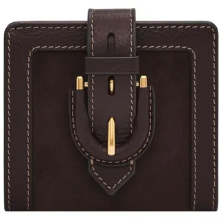 Fossil Harwell Small Tab Bifold Geldbörse Damen dunkelbraun