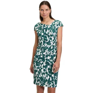 Vera Mont Cocktailkleid Vera Mont Cocktailkleid kurzarm Druck weiß 42