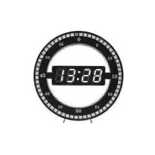 Kreative 5-led-wanduhr Mit Springenden Sekunden