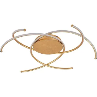 LINDBY Yareli 3-flg. Ø 70 cm gold