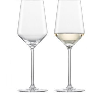 ZWIESEL GLAS Serie PURE Rieslingglas 2 Stück Inhalt 300 ml Weißweinglas