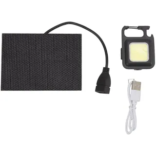 5w Monokristalline Led-solarlampe Ip68 Usb-aufladbar Für Outdoor-camping