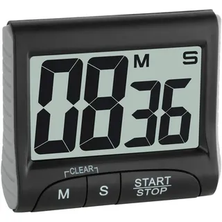 TFA Timer 38,2021,01 Kurzzeitmesser schwarz