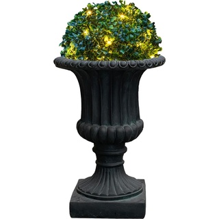 HTI-Living, Weihnachtsbaum, LED Beleuchteter Buchsbaum mit Kübel Athene (41 cm)