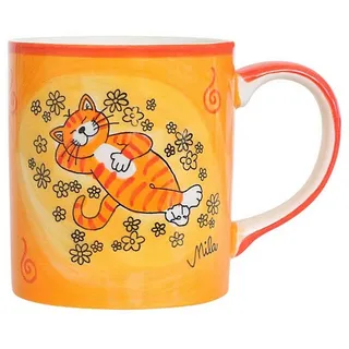 MILA GmbH Mila Keramik-Becher 0,25 l Orange