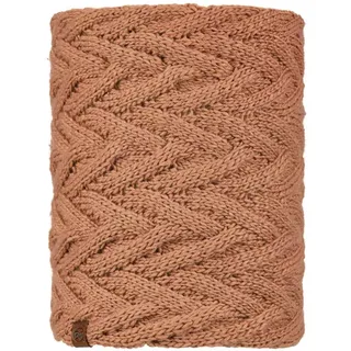 Buff Knitted & Fleece Neckwarmer Caryn Schlauchschal rosewood