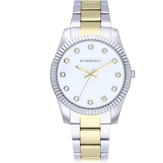 Radiant - Polynesia Collection - Analog und automatische Uhr. Armbanduhr für Frauen. Armbanduhr mit silberner Zifferblatt und Edelstahlarmband. Größe 36mm. 3ATM.