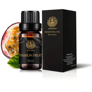 100% reines Passionsfrucht-Ätherisches Öl für Verdampfer, Passionsfrucht-Duftöl als Raumduft, 0,33 Unzen - 10 ml Passionsfrucht-Duftöl für Luftbefeuchter