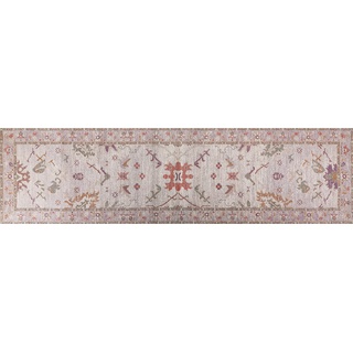 Beliani, Teppich, Baumwollteppich Beige 80 x 300 cm YANOBA (80 x 300 cm)