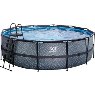EXIT TOYS Stone Pool 450 x 122 cm inkl. Filterpumpe