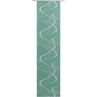 Neutex for you! Pelotas Schiebegardine Klettband 57 x 145 cm Blau/Petrol 1 St.