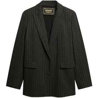 Superdry Boyfriend-Blazer Anthrazit 36