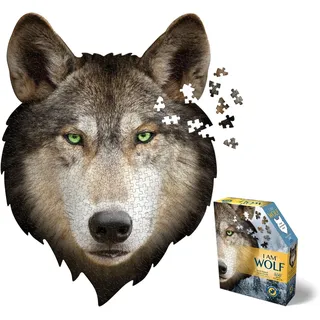 Madd Capp Madd Gapp Games I am Wolf, Konturpuzzle 550 Teile, für Kinder und Erwachsene