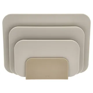 Rosti Choptima Schneidebrett-Set Kunststoff 3-tlg. 35,5 x 35,5 cm Beige