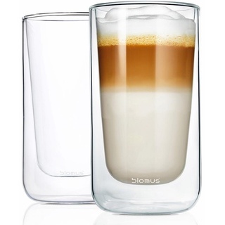 BLOMUS Thermoglas NERO, Glas, Doppelwandig, Inhalt 320 ml, 2-teilig weiß