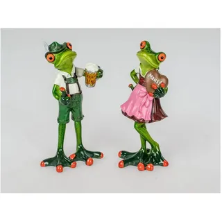 formano Dekofigur Froschhausen, Farbe: Mehrfarbig, Höhe: 17cm