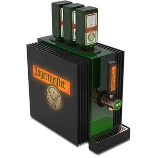 Jägermeister 3 Bottle TAP Machine 4. Gen (LED, 3-Flaschen-Shot Machine mit Kühlfunktion)