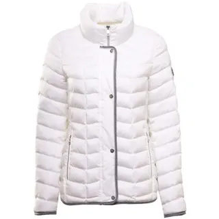26182 Gerry Weber, ,  Damen Winterjacke, Polyesterjacke, cremeweiß, 40 - Weiß - 40