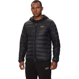 Emporio Armani Faltbare Daunenjacke schwarz 3XL