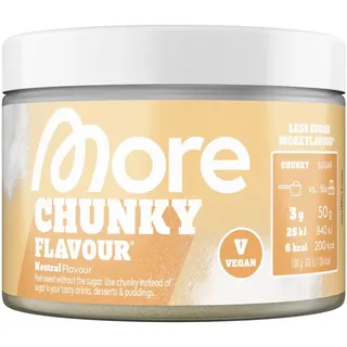 MORE Nutrition MORE Chunky Flavour Geschmacksneutral 150 g vegan