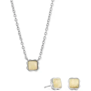 Coeur de Lion Schmuck-Set 1300/54-0120 - gelb