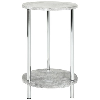 Haku-Möbel HAKU Möbel Beistelltisch Betonoptik 30,0 x 30,0 x 50,0 cm