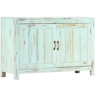 vidaXL Sideboard 110 x 70 x 35 cm Hellblau