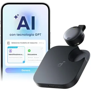 Anker D3200G11 Diktiergerät, Schwarz