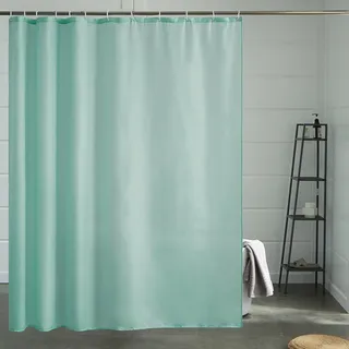Duschvorhang Überlänge Antischimmel H200 X B200 Cm (1er Pack) Minzgrün