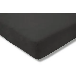Estella Spannbettlaken Samt-Velours 180 x 200 - 200 x 200 cm grau