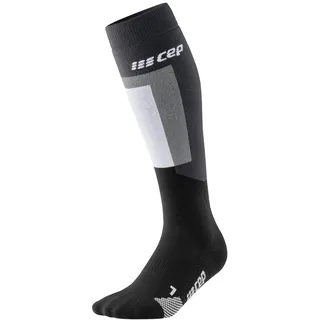 CEP Herren Thermo Tall Skisocken - V - black/grey