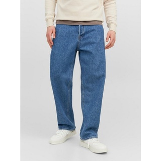 Jack & Jones Regular-fit-Jeans Wide Leg Jeans Loose Fit Relaxed Denim JJIALEX 5445 in Blau blau 33W / 30L