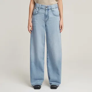 Skater High Loose Jeans - Hellblau - Damen - 27-32