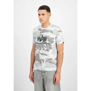 Alpha Industries Basic camo), Short Sleeve T-Shirt (100501C) grey