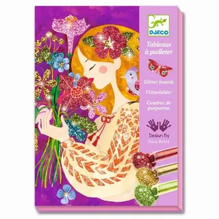 Djeco Kreativset Glitzersand Blumenduft
