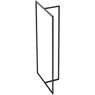 [en.casa] Garderobenständer Hurdal 160 x 80 x 32 cm Schwarz
