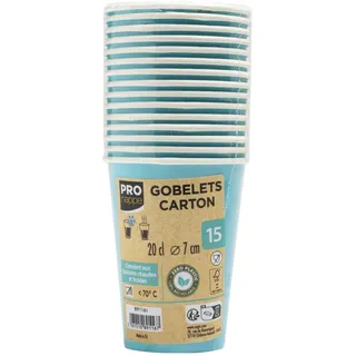 ProNappe Kaffeetasse 0,2 l Türkis 15 St.