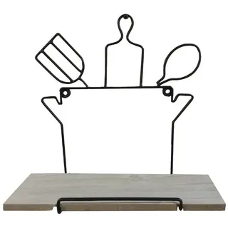 Hti-Living Wandboard Kochtopf Viola Beige